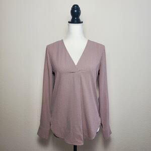 Ann Taylor Circle Blouse Small